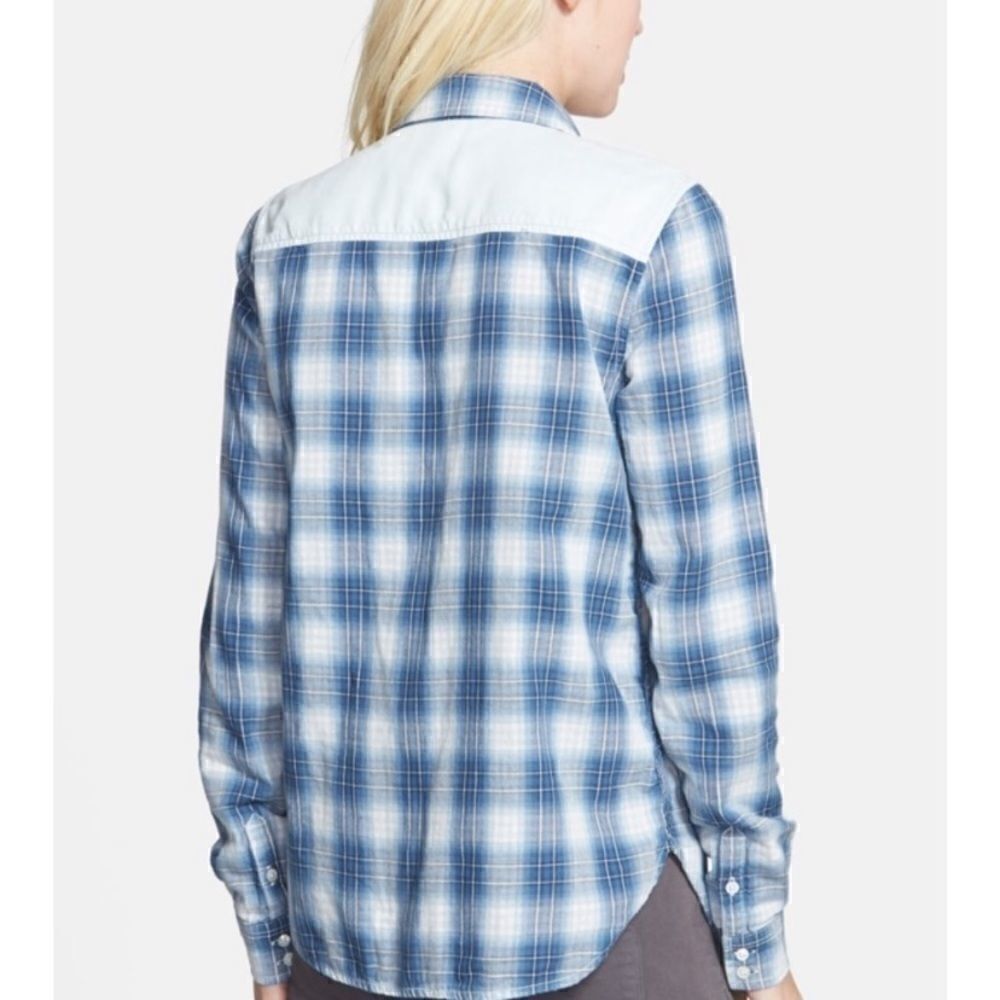 Paige Trudy Button Front Plaid Shirt - Picture 2 of 8